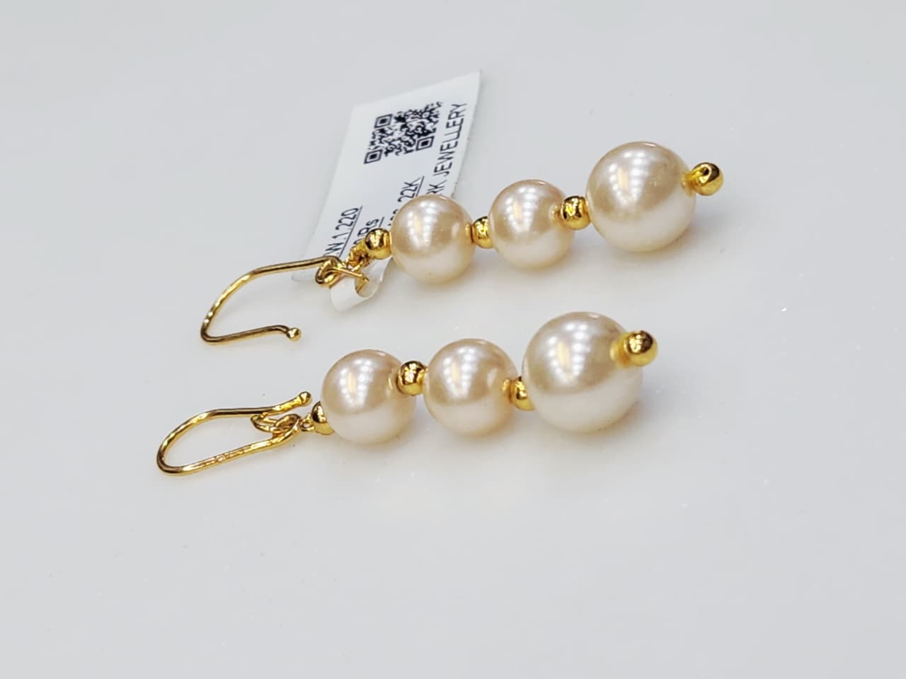 Royal Pearl Drop Earrings